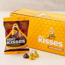 HERSHEY'S 好時 水滴杏仁夾餡牛奶巧克力, 52克, 10個