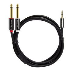 마하링크 3극 스테레오 TO 5.5/6.3 모노 Y 오디오 케이블, ML-SY6100 (10m), 혼합색상, 1개