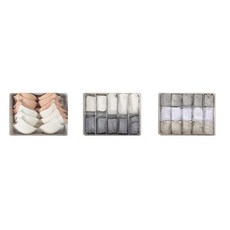 保暖內衣收納盒灰盒+大隔板+小隔層套組, 1套