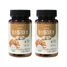 백세식품 라이프업 보스웰리아정, 92g, 2개