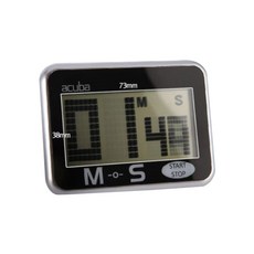 acuba Artbeni 觸控計時器, 黑色的, 1個