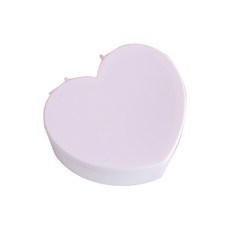 러블리 하트 소품 쥬얼리 보관함 화이트 RK_639, 1개