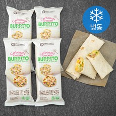 남향또띠아 까르보나라 치킨브리또 (냉동), 125g, 4개입, 1개