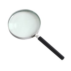 100mm 대형 손잡이 3배율 돋보기, 1개