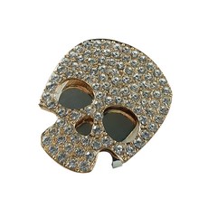 骷顱頭造型高爾夫帽夾, 混色