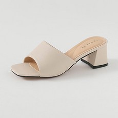 ChakanShoes 女款中跟穆勒鞋 SDLTS2d179, 米色, 250mm