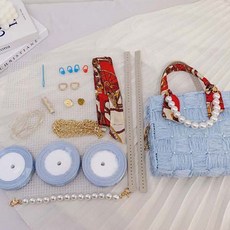 Funstitch 愛好 DIY 網眼縫袋製作套組, 1套, 天空