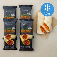 남향또띠아 핫치킨 브리또 (냉동), 125g, 4개입, 1개