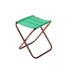 낚시 캠핑 접이식 간이 의자, 그린, 1개
