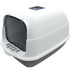 全罩式貓廁所+貓砂鏟, 深空灰燼