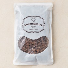 쿠킹스토리 벨기에산 리얼 다크 청크 초코칩 49.7%, 500g, 1개