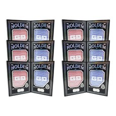 雙面發泡GG德州撲克牌 2種套組, 紅色 + 藍色