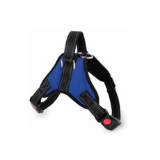 이지워크 리드줄 + 하네스 세트 XL, 블루, 1세트