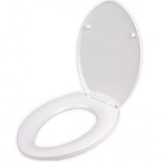 兩手公司馬桶蓋中號, 白色的, 1個