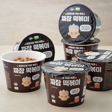 칠갑농산 레알팜 짜장 떡볶이, 300g, 6개입
