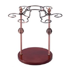 酒杯醒酒器收納架, 青銅, 1個