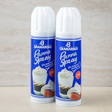 그라나롤로 판나 스프레이 휘핑크림, 250g, 2개