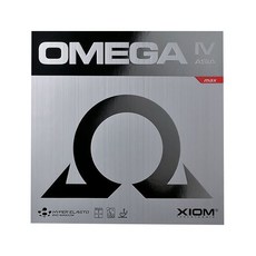 OMEGA 4 Asia max桌球拍膠皮+雙層膠皮保護貼組, 紅色的