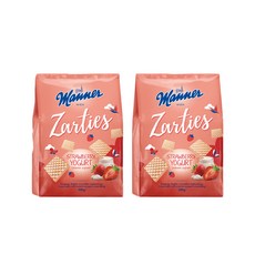 Manner 威化夾心方塊酥 草莓優格口味, 200g, 2包