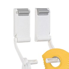 磁性廚房紙巾架, 白色的, 1套