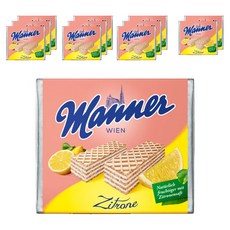 Manner 威化夾心酥 檸檬奶油口味, 75g, 12入