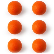 運動按摩球 單球款, 橘子, 6個