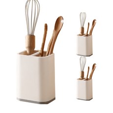 Watch Dot 塑料筷子餐具 9 x 7 x 11.5cm, 白色的, 3個