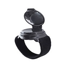 Regence 360度旋轉側鏡手腕帶, 黑色, 1個