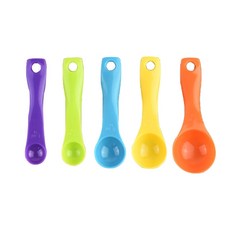 合購彩色量匙 5種組, 1套