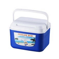 露營戶外活動行動冰箱 26*20*20cm, 5L, 藍色