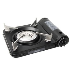바씨코 국산 휴대용 가스레인지, black, 1개