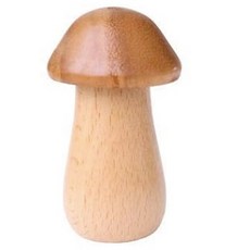 史密斯兄弟 蘑菇造型木製牙籤筒, 單一顏色, 1個