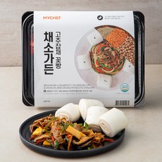 마이셰프 채소가든 고추잡채 꽃빵, 560g, 1개