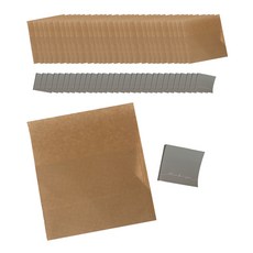 牛皮紙袋 小 + 草寫謝謝貼紙組, 灰色(貼紙), 1套