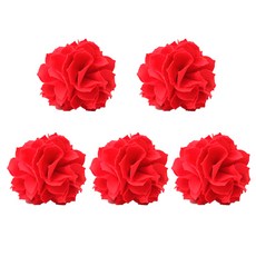 디웨이 제라늄 플라워 재단펠트지 100p, 레드