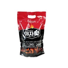 3초 점화 야자숯, 1.2kg, 1개