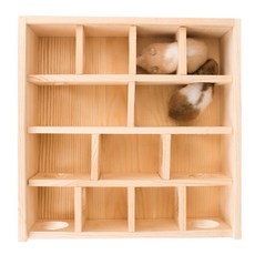 時尚方塊倉鼠木屋裝飾用品 迷宮, 混色, 1個