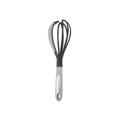 塗層烹飪器具打蛋器, 黑色+灰色, 1個