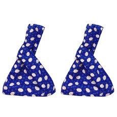 輕便圖案繩結午餐袋 12, 2個