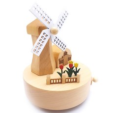 SugarBolt 白色風車 台灣八音盒 Always with me, 混色