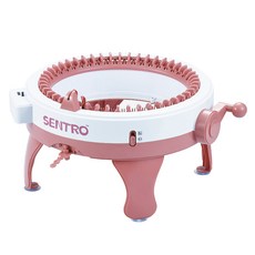 48針毛線編織機+針織線+針織針+針織線固定架, 混色, 1個