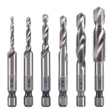 OON 고강철 전동 탭핑 드릴 롱타입 6종 세트, 1세트, 본품(배터리없음)