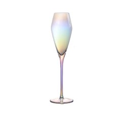 Cozy Table極光棱鏡全息圖玻璃香檳酒杯, 240毫升, 1個