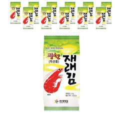 Kwang Cheon Kim 廣川海苔 蝦牌高級傳統海苔, 15g, 12包