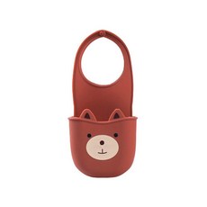 와치닷 애니멀 수세미 걸이 8 x 4.5 x 18 cm, 베어, 1개