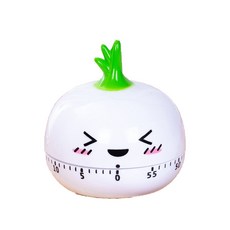 Popo洋蔥水果計時器, 白色的, 1個