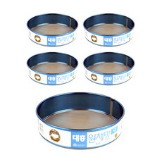 DAEHEUNG INDUSTRIES CO. 不鏽鋼圓形細網濾網 5件組, 5個