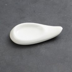 Koipeu水滴湯匙筷子架, 白色的, 2個