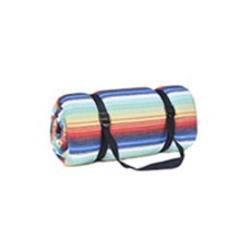 可收納格子野餐墊, 彩虹