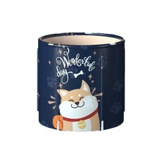 Homecina家用1人折疊式迷你浴缸, 海軍, 1個